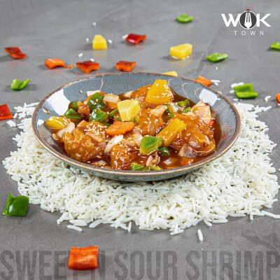 SHRIMP SWEET AND SOUR